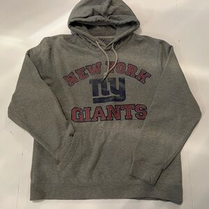 Vintage Y2K New York Giants Pullover Sweatshirt, Gray, Size Large